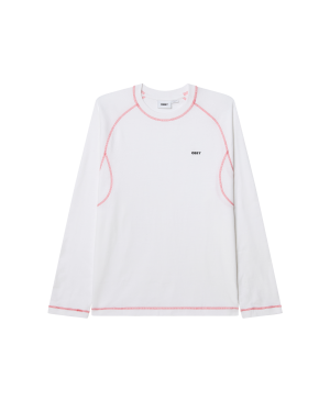 AARON CONTRAST STITCH LS SHIRT