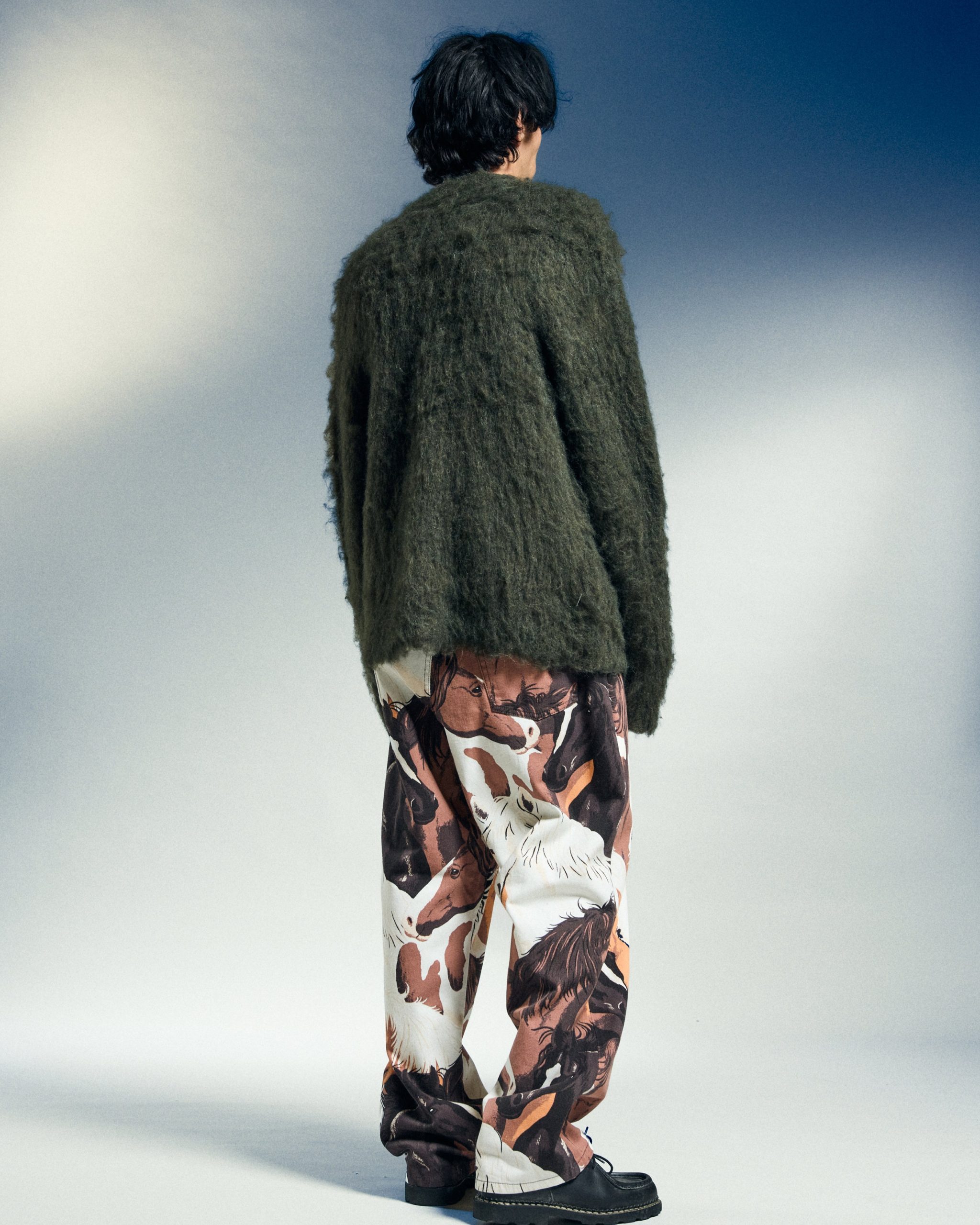 CLASSIC BAGGY PRINTED DENIM - Image 9