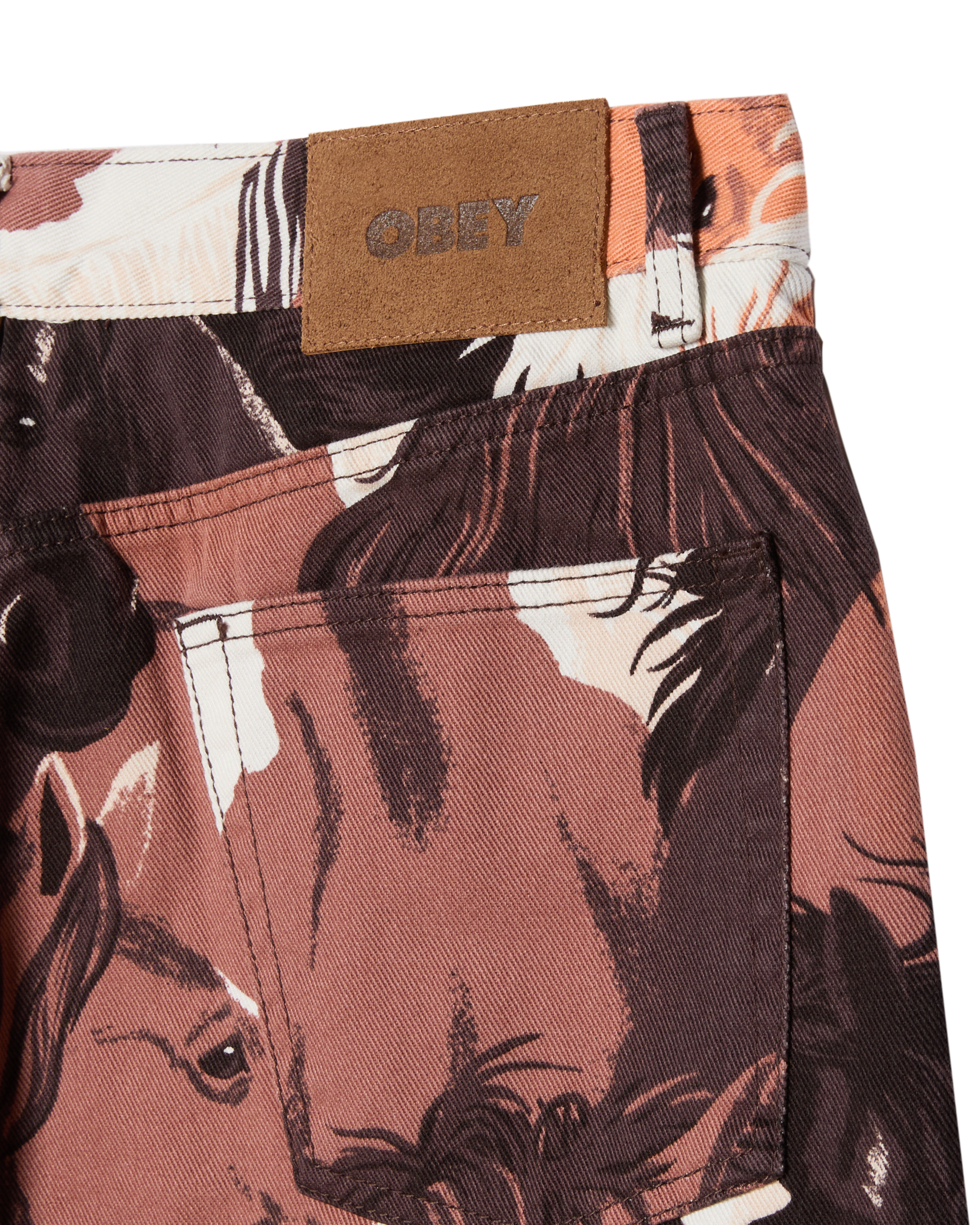 CLASSIC BAGGY PRINTED DENIM - Image 3