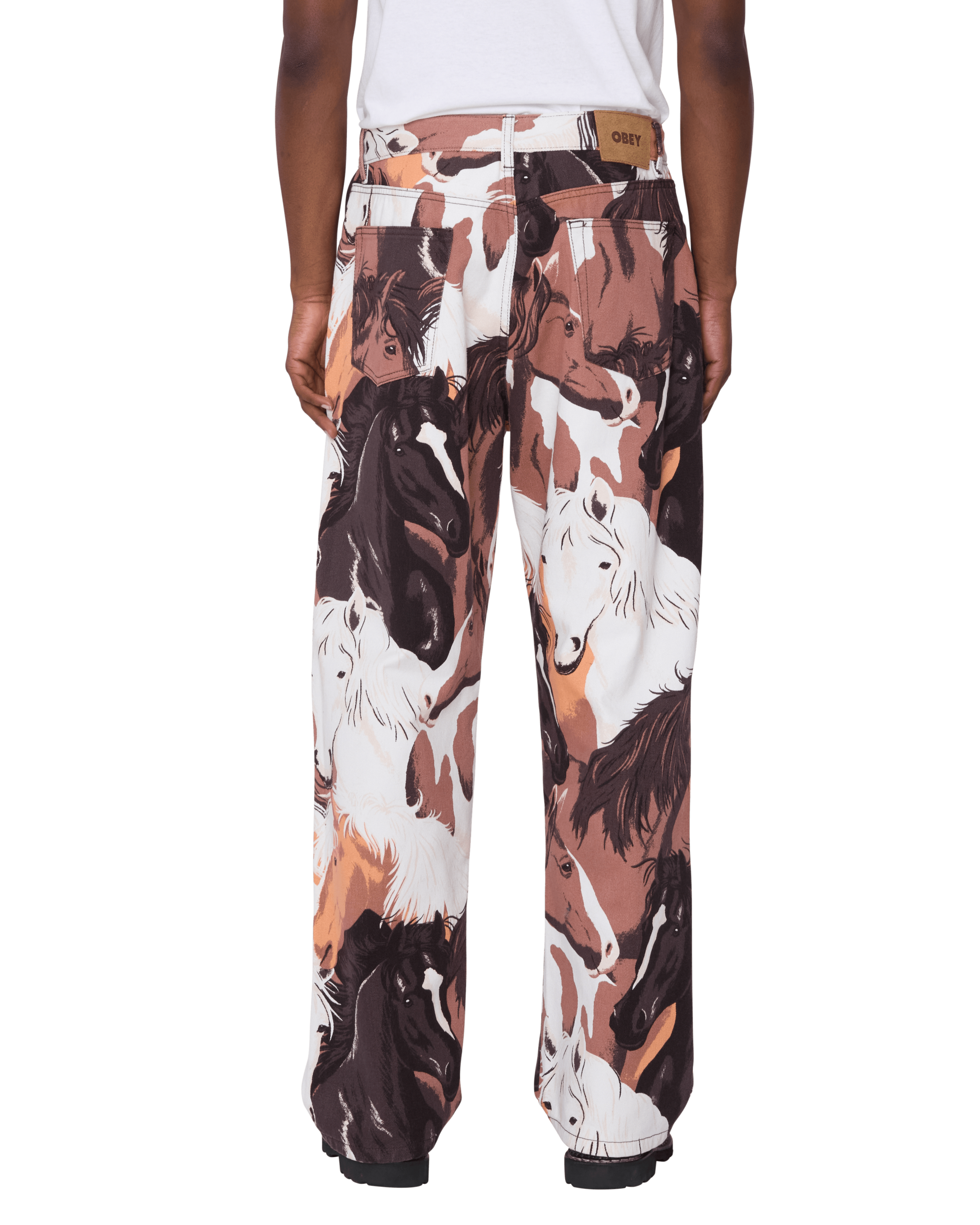 CLASSIC BAGGY PRINTED DENIM - Image 6