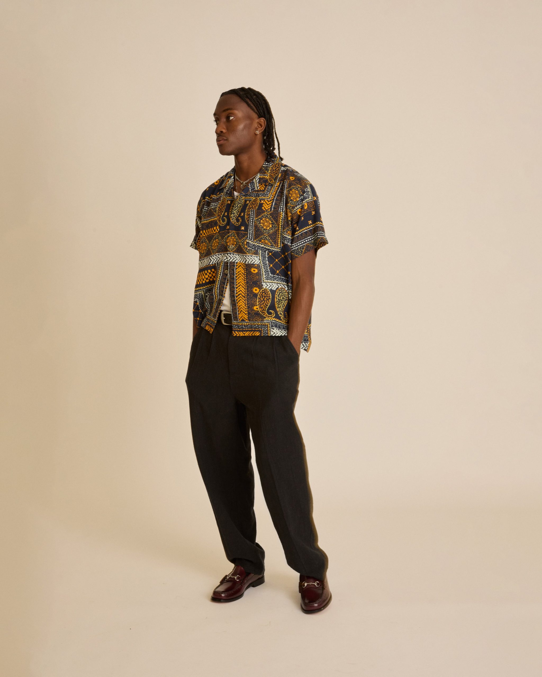 FUBAR LINEN PLEATED PANT - Image 3