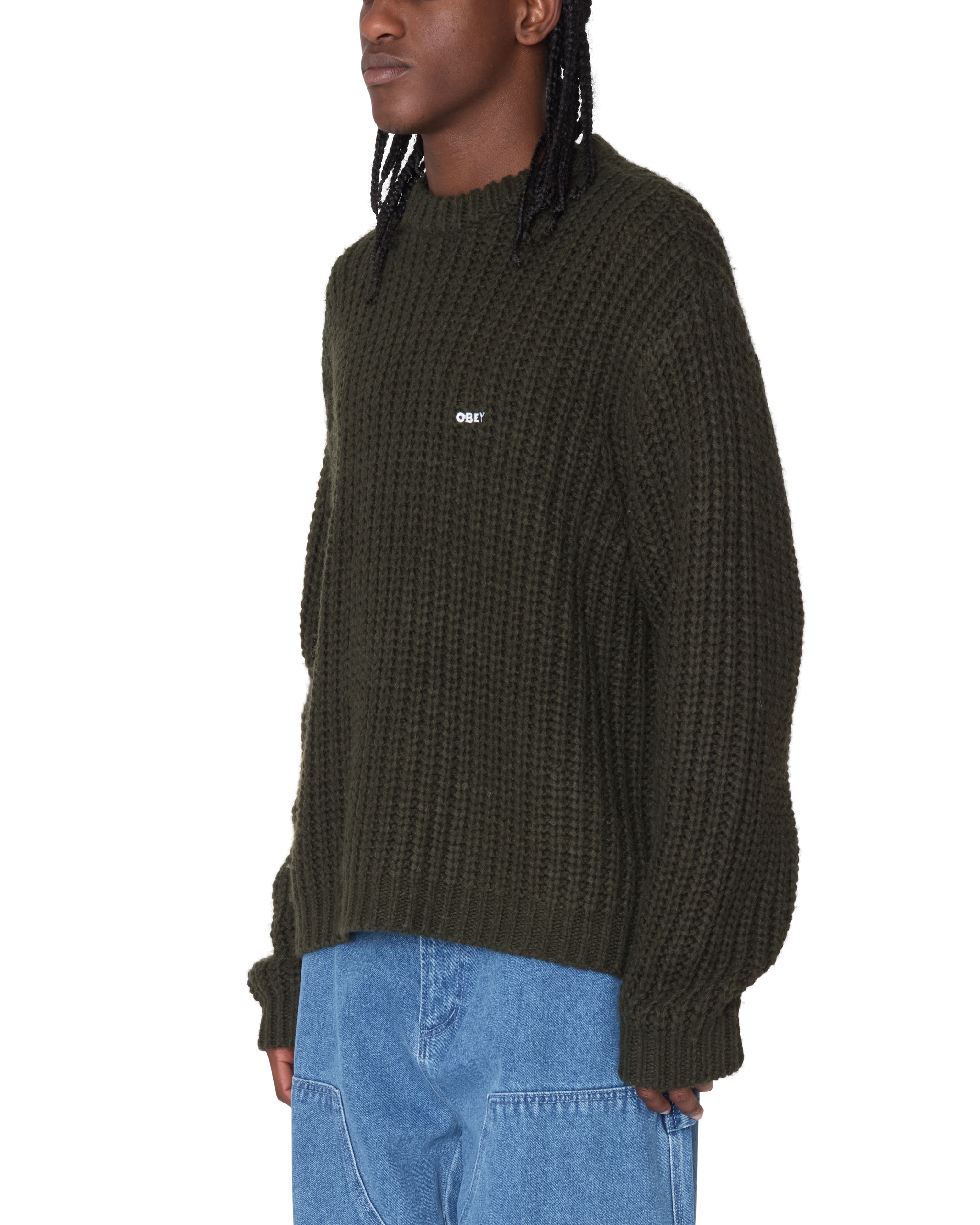 OBEY BOLD CHUNKY SWEATER - Image 5