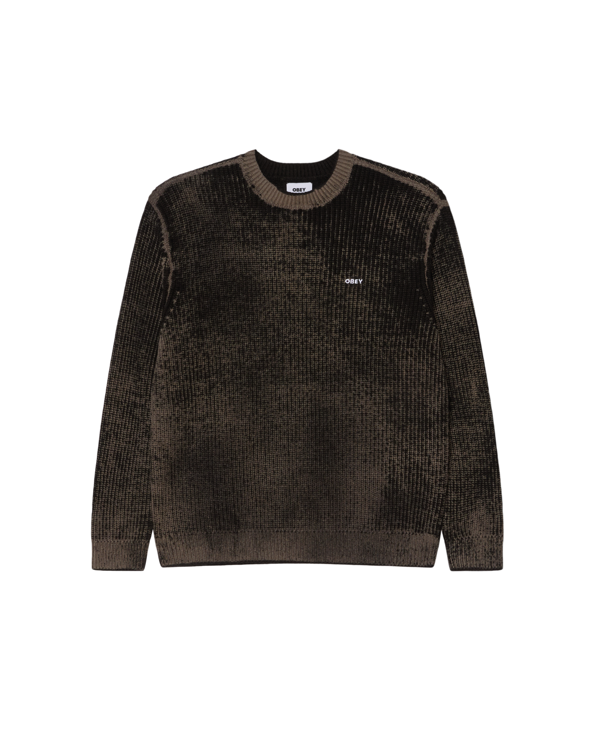OBEY SPRAY EFFECT SWEATER
