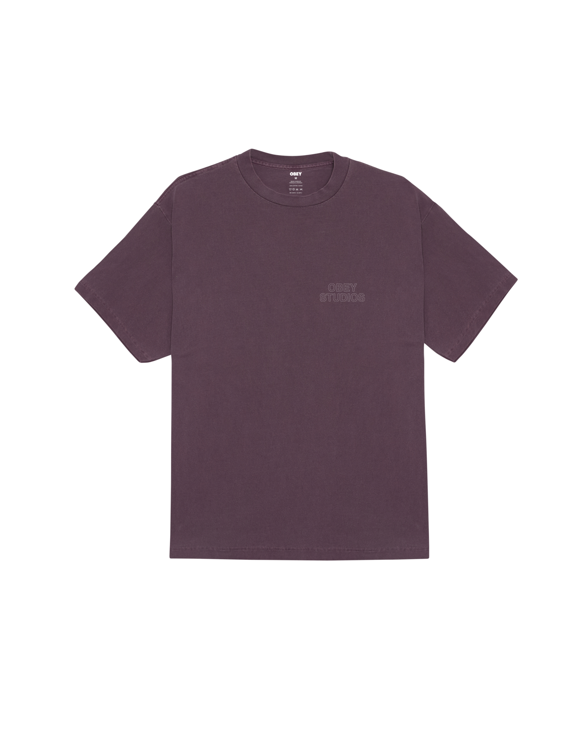 OBEY STUDIOS OUTLINE PIGMENT T-SHIRT - Image 2