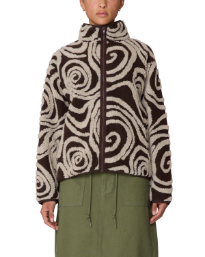SWIRLS JACQUARD JACKET