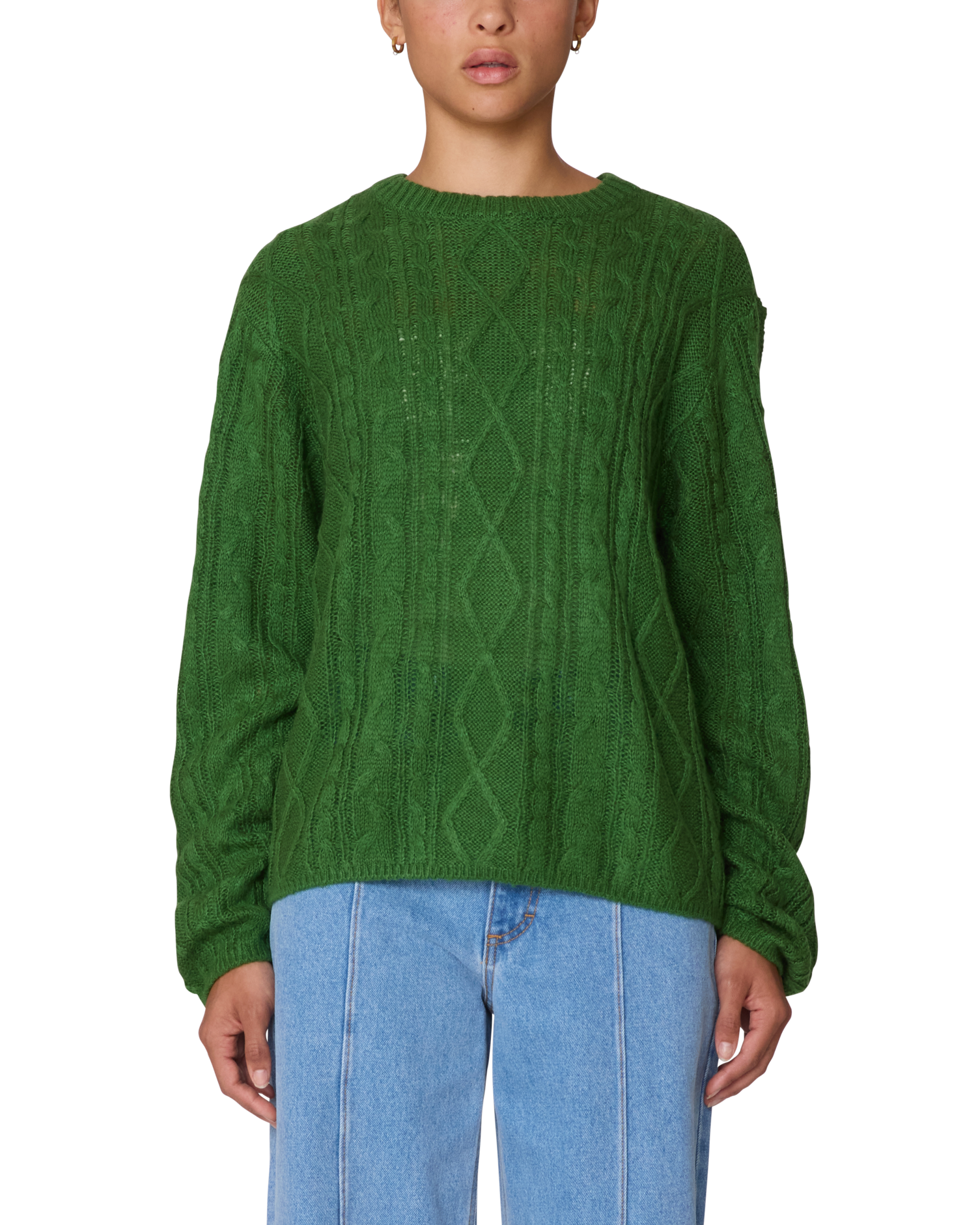 ISABELLA LOOSE CABLE SWEATER