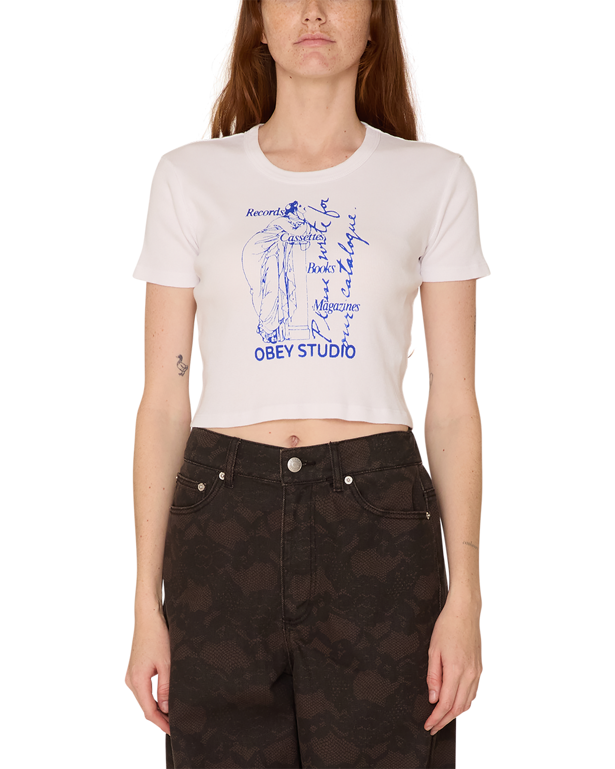 CATALOGUE CROPPED EMMA T-SHIRT