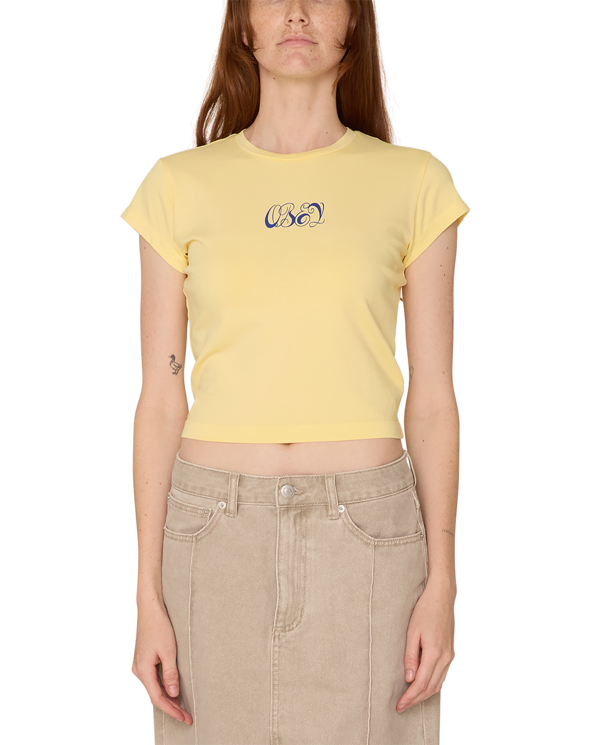 SWIRLY SCRIPT HAYDEN T-SHIRT