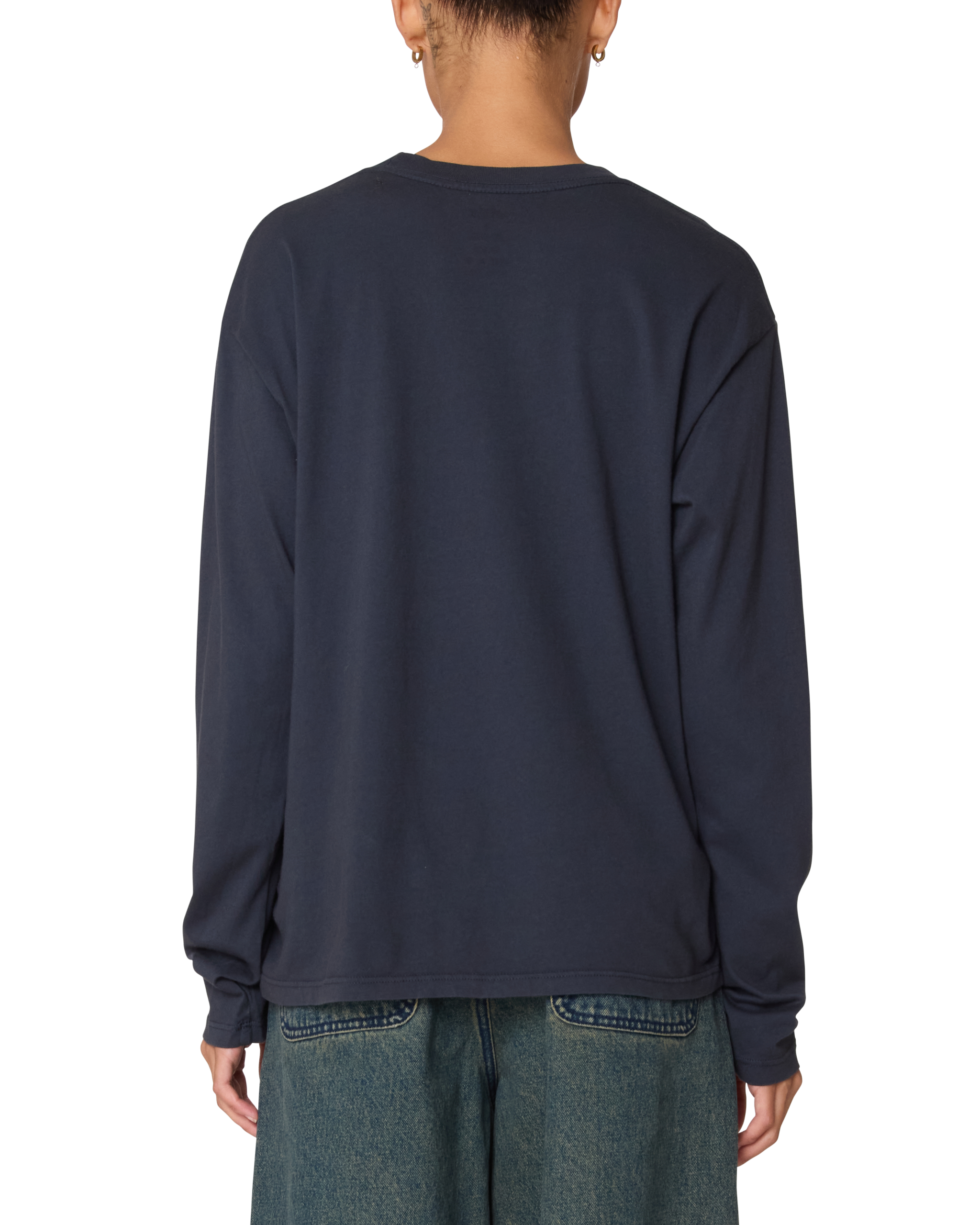 OBEY STUDIOS OUTLINE LS MICHA T-SHIRT - Image 2