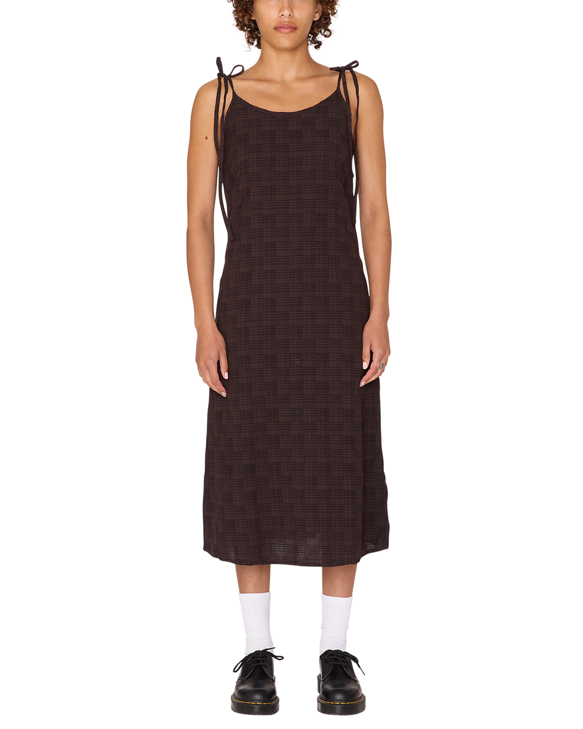 VIVIAN PLAID DRESS