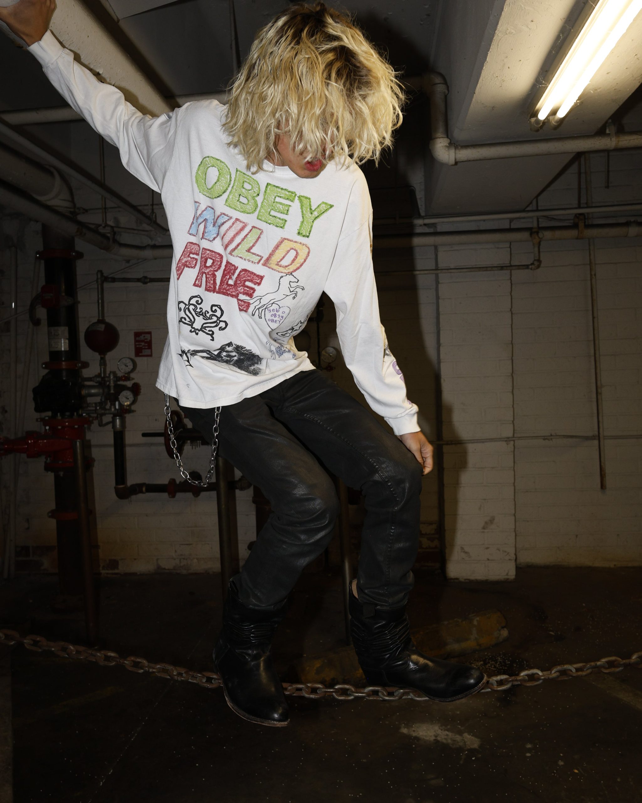 WILD FREE LS VINTAGE T-SHIRT - Image 4